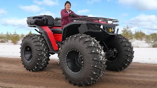 Testing the Worlds Biggest Four Wheeler [upl. by Odyssey]