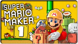 SUPER MARIO MAKER 👷 1 Tutorial  10MarioHerausforderung Teil 1 [upl. by Mosira]