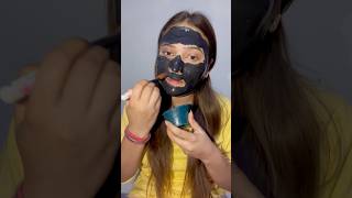 How to apply charcoal peel off mask sahi tarika lagane ka ✨shorts facepackfordryskin skincare [upl. by Germann27]