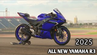 finally launch 2025 Yamaha r3 big update futuristic update [upl. by Anitac388]