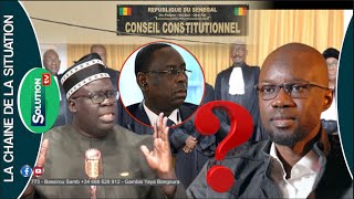 LE CONSEIL CONSTITUTIONNEL VA VALIDE SONKOSA CANDIDATURE CREE LASA NDIOGOU REAGIT [upl. by Midge946]