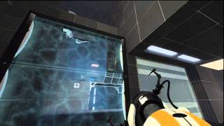 Portal 2 Coop Walkthrough Part 5  Mass And Velocity [upl. by Asseralc384]