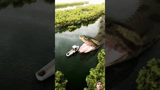 Big anacond atteck anaconda nature travel alligator anacondaattack youtubeshorts viralvideo [upl. by Xymenes]