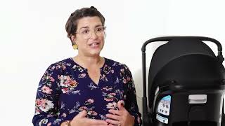 Shyft DualRide Infant Car Seat Stroller Combo How To Demo Install Base With Seat Belt [upl. by Tingley]