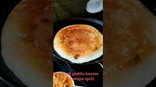 kadapa karam dosa egg  how to make simple tiffens like dosa [upl. by Ernaldus]