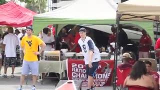 Mobile Tailgate Parties  2014 Alabama vs WVU [upl. by Sibylle]