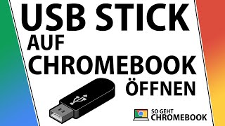 USB Stick auf Chromebook öffnen  In 1 Minute erklärt  Deutsch  So einfach gehts mit Chrome OS [upl. by Aggarwal300]