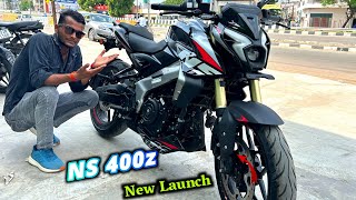 All New Pulsar NS 400 Z Black Colour Review  Top Speed 176 Kmph On Road Price Mileage New Update [upl. by Reyna295]