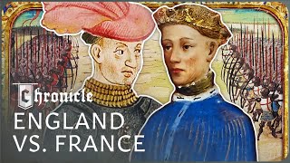 The Most Famous Medieval Battles Between England And France  Chronicle [upl. by Forta]