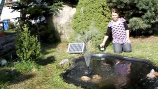 Solar Springbrunnen Set NASP3 von CLGarden [upl. by Eiramnerual760]