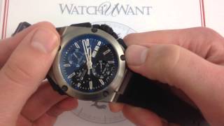 IWC Ingenieur Double Chronograph 376501 Luxury Watch Review [upl. by Sol]