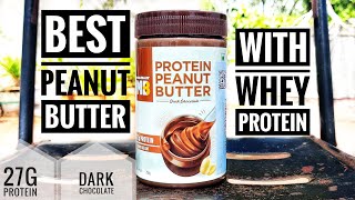 27g Protein Peanut Butter With Whey Protein  MuscleBlaze Protein Peanut Butter Unboxing and Review [upl. by Ahsinrac633]