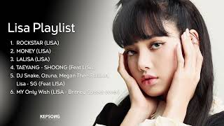 LISA BLACKPINK  PLAYLIST SONGS [upl. by Cathyleen289]