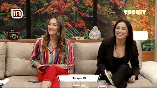 Eva Murati dhe Sidorela Gjoni në Trokit sekretet e moderatoreve sportive  IN TV Albania [upl. by Ayanat]