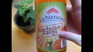 Lichtenauer Mineralquellen Mandarine Mango [upl. by Erde]