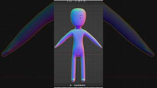 BLENDER SINGLE VERT TO 3D ANIMATION EP46 easy 3D model Blender Coloring [upl. by Alva]