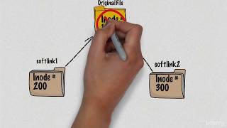 Hard vs Soft Links in Linux Linux Links [upl. by Lanos]