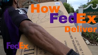 How FedEx Really Delivers Packages [upl. by Shiverick41]