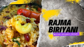 வித்தியாசமான பிரியாணி ராஜ்மா ல பாக்கலாமா Rajma biriyani recipe in TamilHow to make rajma biriyani [upl. by Linsk]