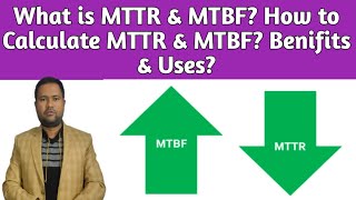 What is MTTR amp MTBF How to Calculate How its important what is the benifits by Mttr amp Mtbf lean [upl. by Ellenig432]