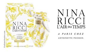 LAir du Temps A Paris Chez Antoinette Poisson Nina Ricci [upl. by Bywoods]