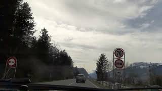 Autofahrt von Kundl nach Radfeld Bundesstrasse Tirol Austria [upl. by Namlaz]