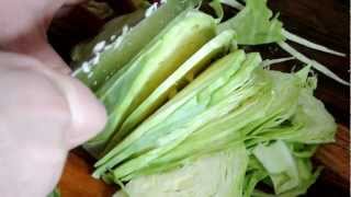 How to Shred Cabbage for Colcannon [upl. by Schweitzer]