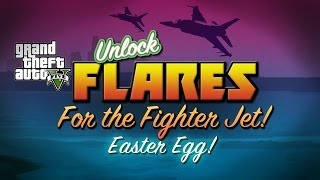 GTA 5 GET FLARES FOR FIGHTER JET PARODY [upl. by Nnaeitak]