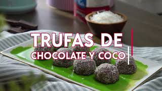 Trufas de Chocolate y Coco [upl. by Arotak]