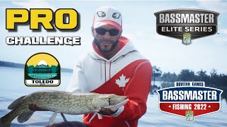 Bassmaster Fishing 22 Pro Challenge Total Length Toledo Bend Elite Series Career Gameplay 🎣 [upl. by Aivekahs779]