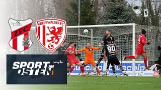 Bittere Heimniederlage für den ZFC Meuselwitz  Sport im Osten  MDR [upl. by Odrautse]