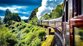 A Train Journey Through Scotlands Magnificent Highlands  Worlds Most Beautiful Railway [upl. by Neff]