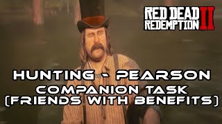 Red Dead Redemption 2 RDR2 I Missable  Hunting Pearson Friends With Benefits Chapter 4 [upl. by Loos]