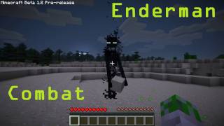 Docm77´s Minecraft Special Enderman Combat Beta 18 [upl. by Valle]