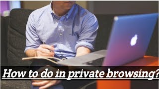 How to do In private browsing in windows Microsoft edge browser [upl. by Penman]