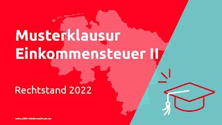 Einkommensteuer II  2023 Prüfungsvorbereitung Steuerfachangestellte [upl. by Garth]