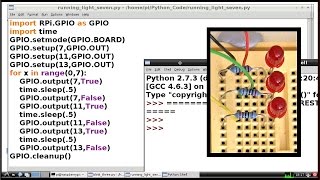 Raspberry Pi Robotics 1 GPIO Control [upl. by Aydne41]