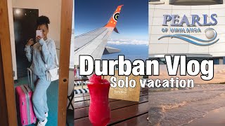 Durban vlog Solo Vacation Exploring Durban Pearls Of Umhlanga Ballito kzn Baby Sunshine Legodi [upl. by Saiff]