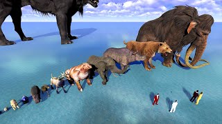 The Largest CENOZOIC BEASTS to Ever Exist  3D Comparison [upl. by Mendy]