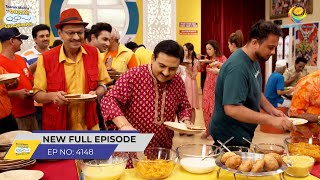 FULL EPISODE 4148  Hathi Bhai ne Di Gokuldhamvasio ko Party Taarak Mehta Ka Ooltah Chashmah [upl. by Aible]