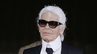 Geistesblitze in der Badewanne  Karl Lagerfeld im euronewsInterview [upl. by Michelsen]