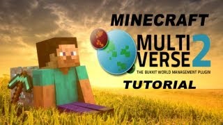 MinecraftBukkit  Multiverse 2 Tutorial  164  175 alle 5 Plugins  German [upl. by Salba]