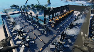 Satisfactory 10 Ep9 Fuel power generation is just what we needed to continue more production [upl. by Ttelracs]