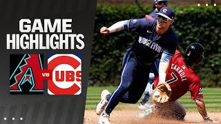 Dbacks vs Cubs Game Highlights 71924  MLB Highlights [upl. by Holland]