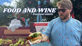 2024 EPCOT FOOD AND WINE FESTIVAL at Walt Disney World New Food New Merch and MORE [upl. by Gayla]