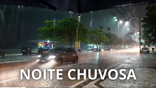 Noite CHUVOSA em Balneário Camboriú 15092024 [upl. by Aneras]