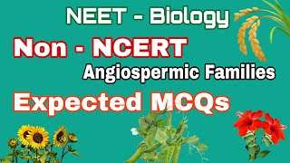 NEET Non NCERT Families MCQs in Tamil amp English [upl. by Brigham]