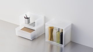 MUJI無印良品 Compact Life（ ポリプロピレン収納│Polypropylene storage） [upl. by Reeta246]