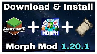 How To Download amp Install MorphIdentity Mod In Minecraft 1201 With Fabric [upl. by Odarbil592]