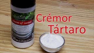 Crémor Tártaro  Qué es y Para Qué Sirve  │Club de Reposteria [upl. by Ayalahs]